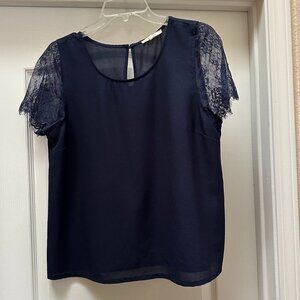 41 Hawthorn navy blouse Stitch Fix item